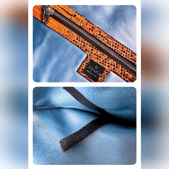 **SOLD**Fendi Baguette Vintage Fully Beaded Geometric Pattern - Picture 12 of 17